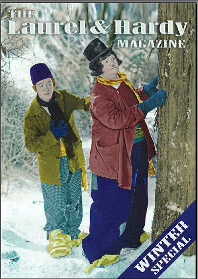 LAUREL AND HARDY MAGAZINE | THE magazine side cover Winter special 2009